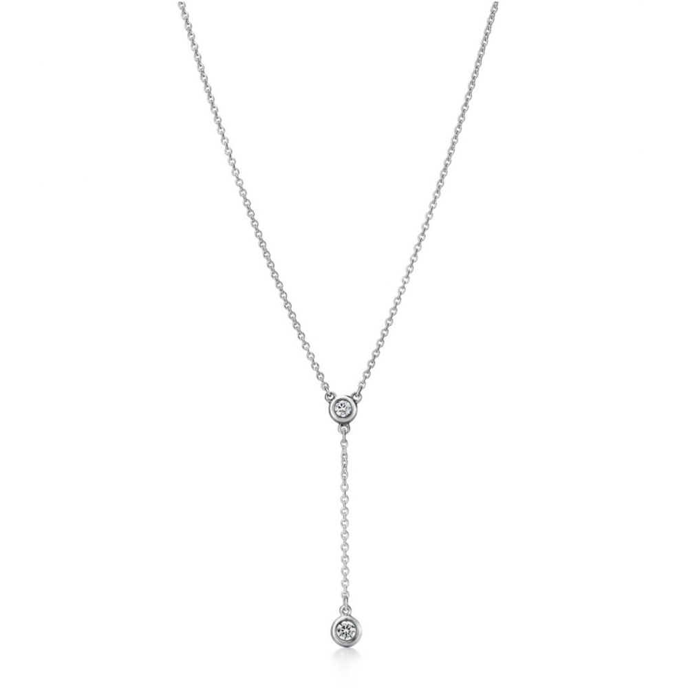 TIFFANY & CO. ELSA PERETTI DIAMONDS BY THE YARD NECKLACE